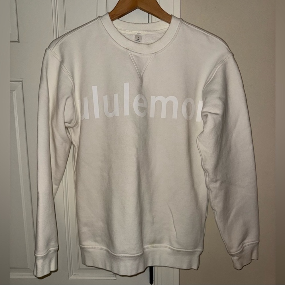 Lululemon Women’s Ivory Crewneck Sweatshirt